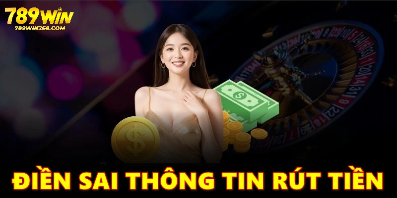 Hội viên điền sai thông tin dẫn tới lỗi giao dịch